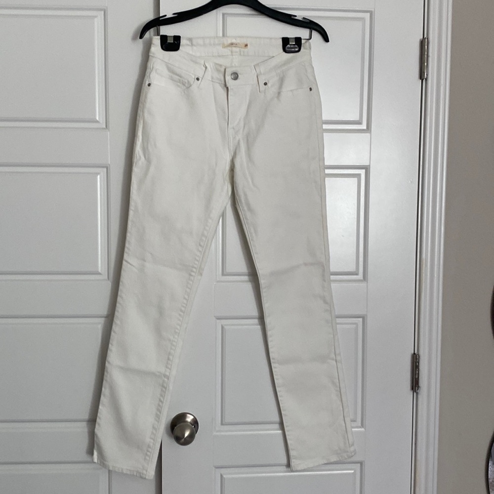 White jeans